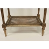 Elégante console avec un tiroir en ceinture de style Louis XVI de bédut du XXème siècle. | Biron Elégante console avec un tiroir en ceinture de style Louis XVI de bédut du XXème siècle.