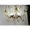 Lustre de style Louis XV en pampilles du XIXème siècle, très beau travail avec une lumière indirecte, 12 lumières. | Biron Lustre de style Louis XV en pampilles du XIXème siècle, très beau travail avec une lumière indirecte, 12 lumières.