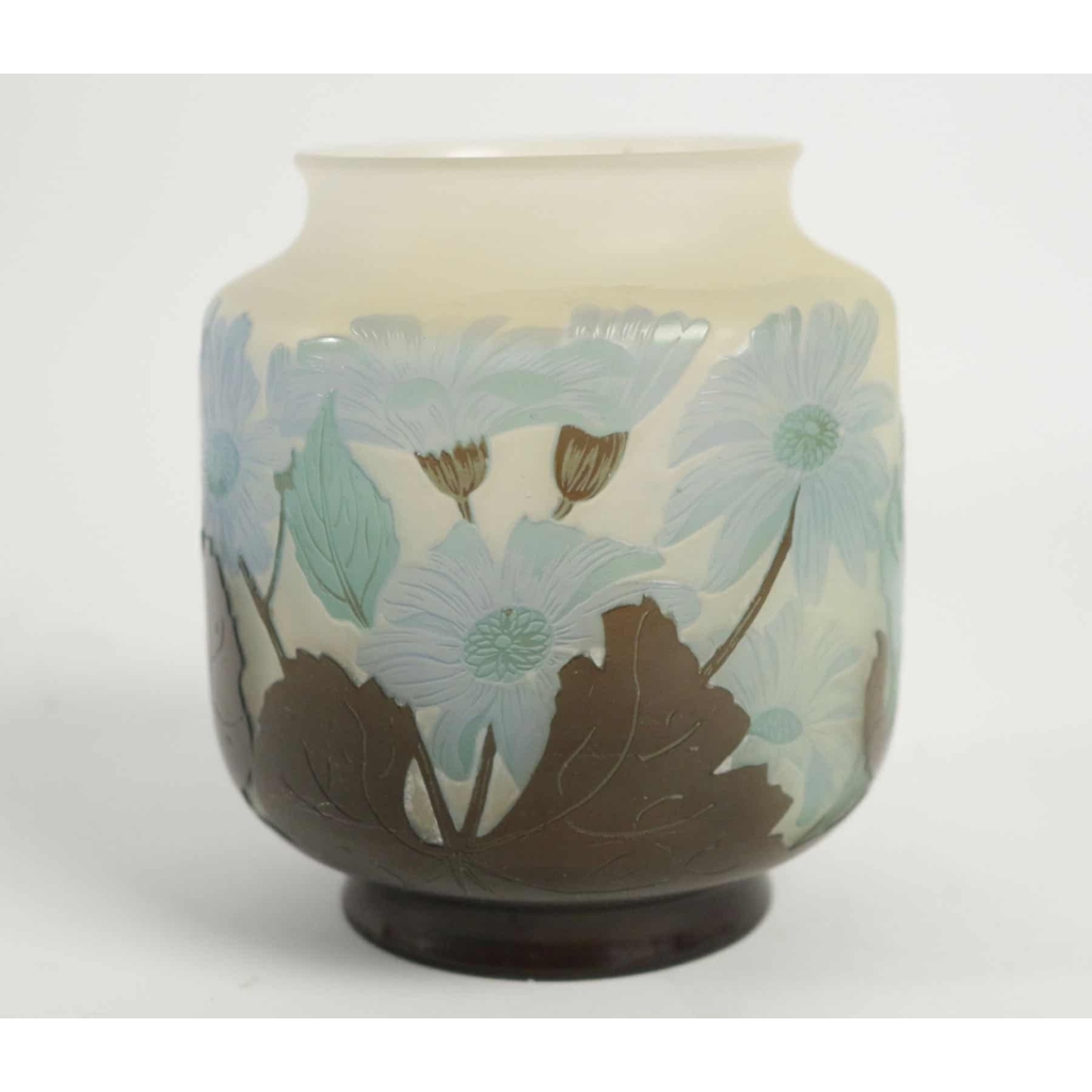 Émile GALLÉ (1846-1904) Caméo Glass Vase | Biron ||||