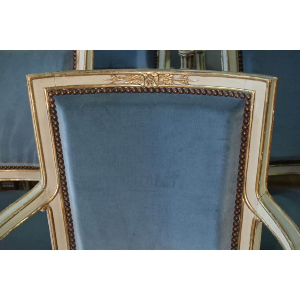 Série de dix fauteuils Italiens du XIX ème siècle | Biron Série de dix fauteuils Italiens du XIX ème siècle