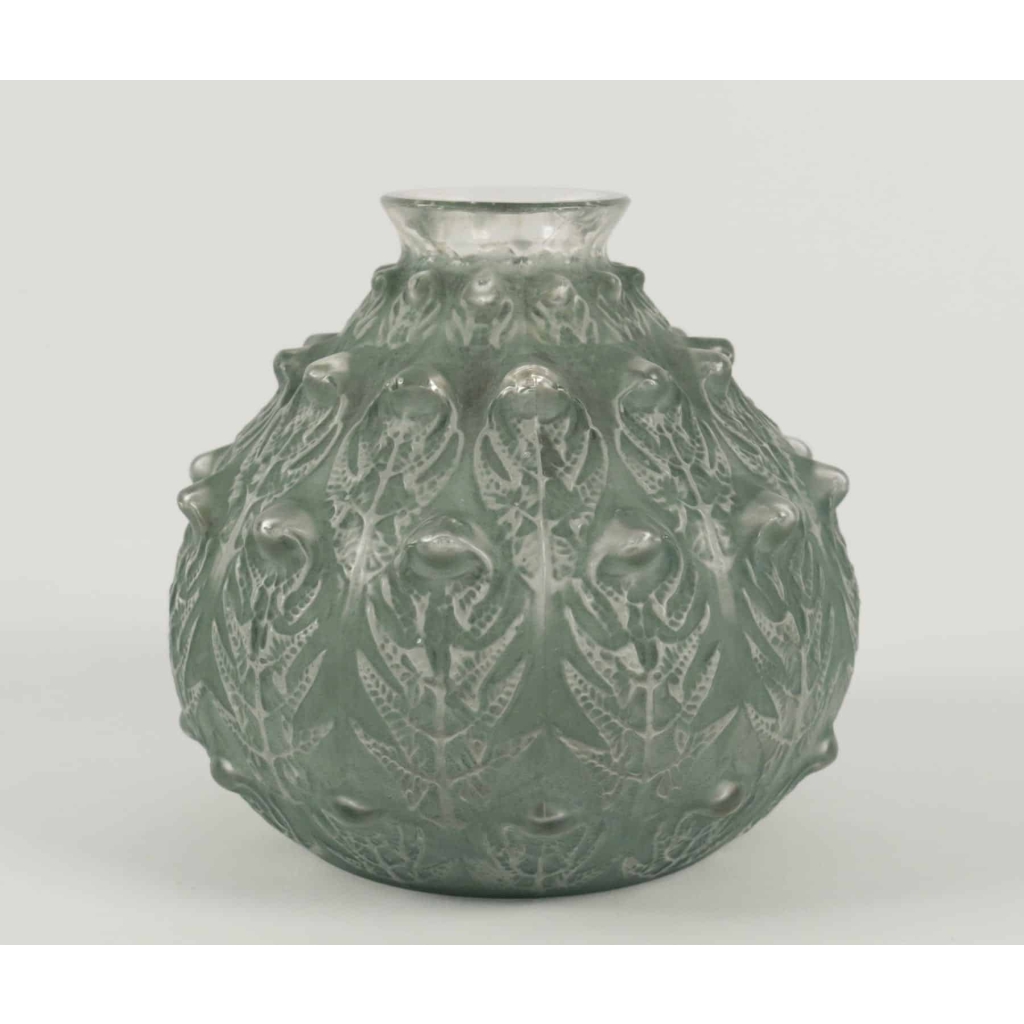 René Lalique(1860-1945) Vase Fougère | Biron ||||