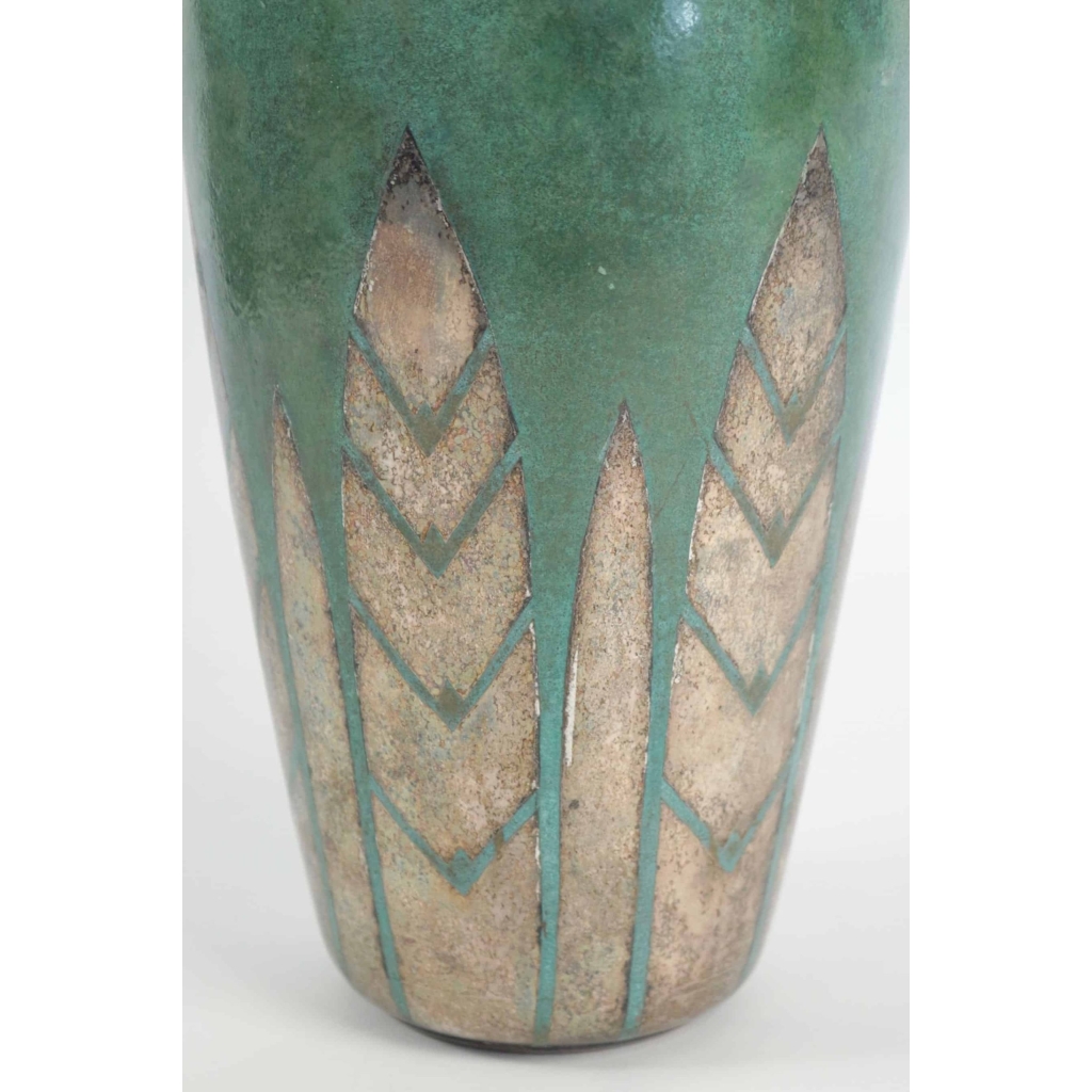 Christofle & Luc Lanel Vase En Dinanderie | Biron Christofle & Luc Lanel Vase En Dinanderie