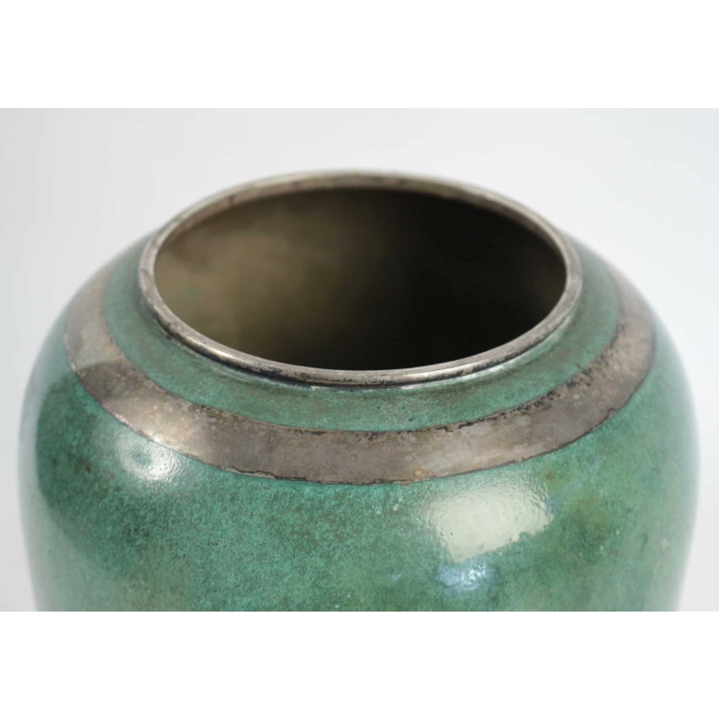 Christofle & Luc Lanel Vase En Dinanderie | Biron Christofle & Luc Lanel Vase En Dinanderie