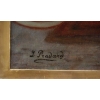 "CLEOPATRE" HUILE SUR TOILE SIGNEE EN BAS A GAUCHE L.PRADARD, CIRCA 1860