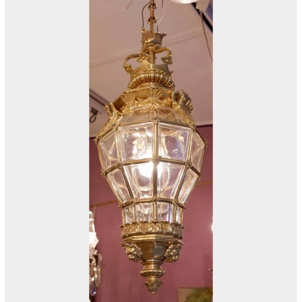 Lanterne en bronze doré | Biron |||||
