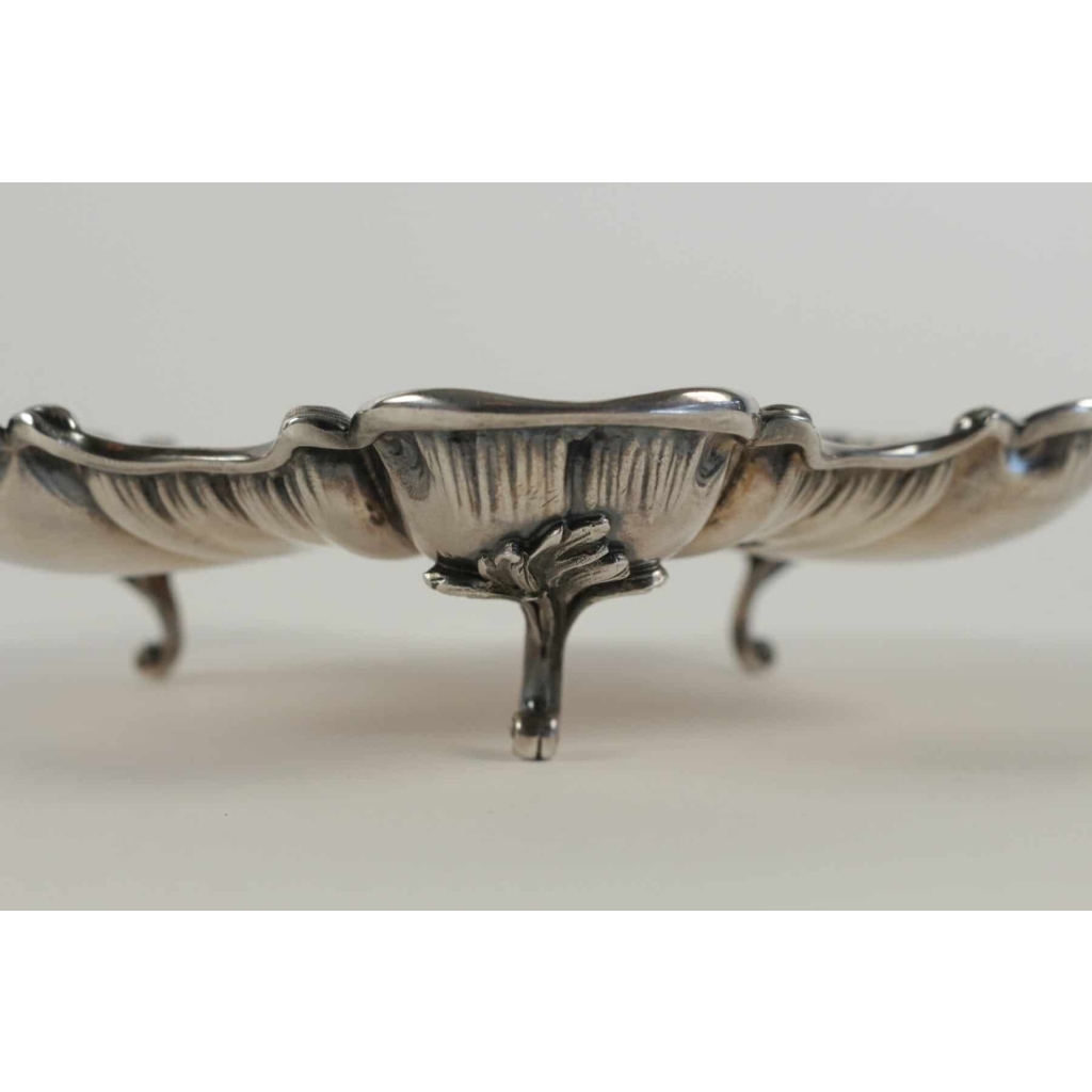 Paire de coupes en argent massif polylobées circa 1880 | Biron Paire de coupes en argent massif polylobées circa 1880