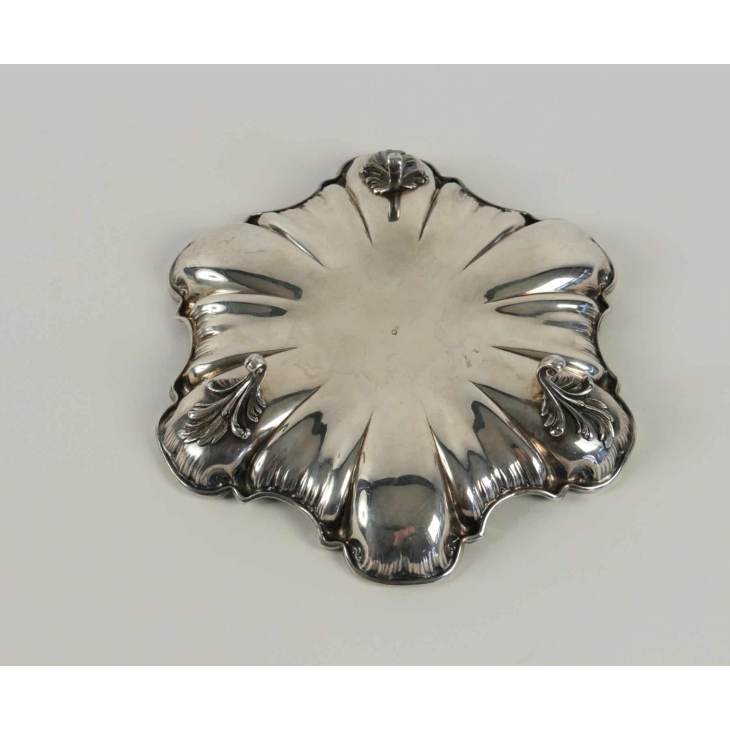 Paire de coupes en argent massif polylobées circa 1880 | Biron Paire de coupes en argent massif polylobées circa 1880