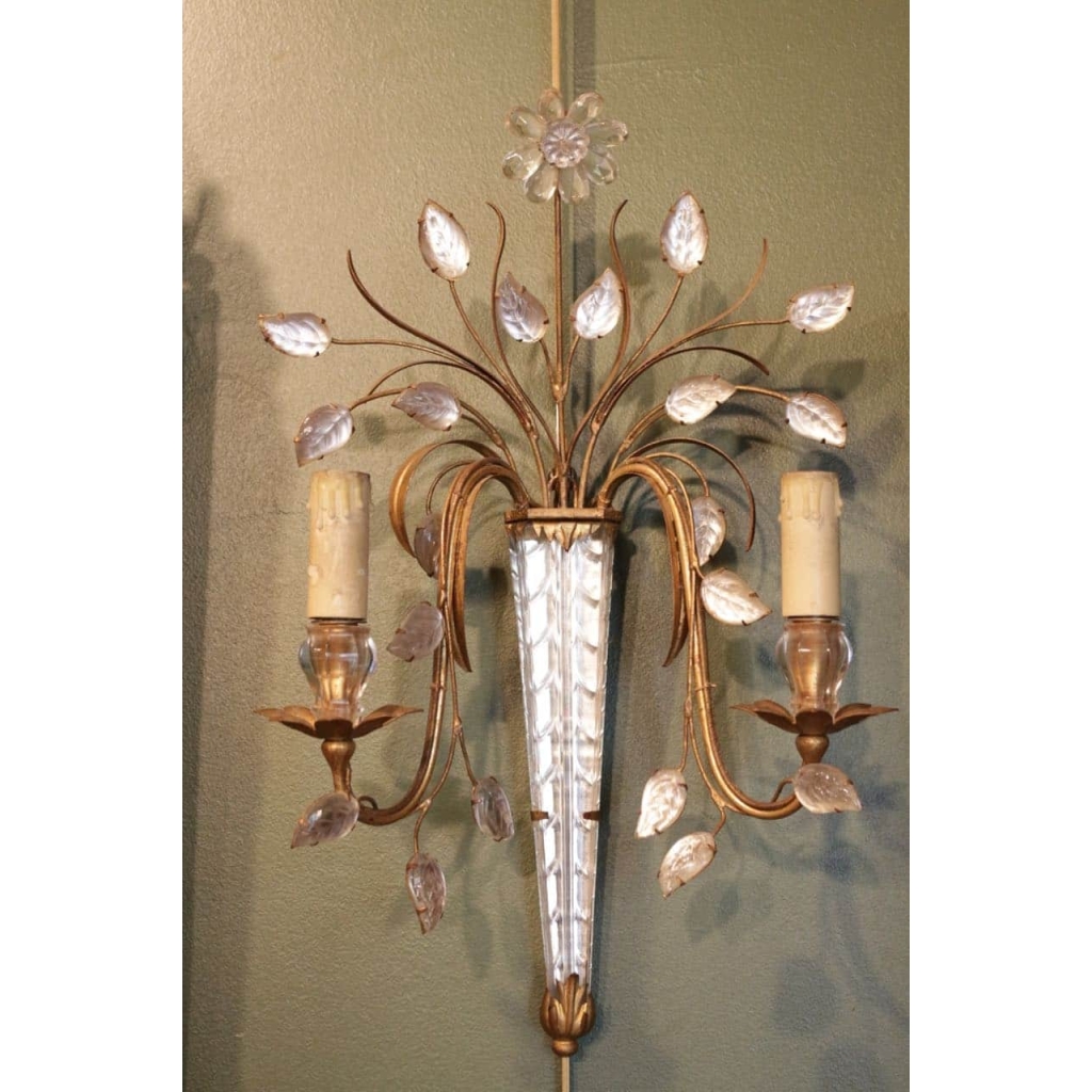 Paire d’appliques de la Maison Bagues 3