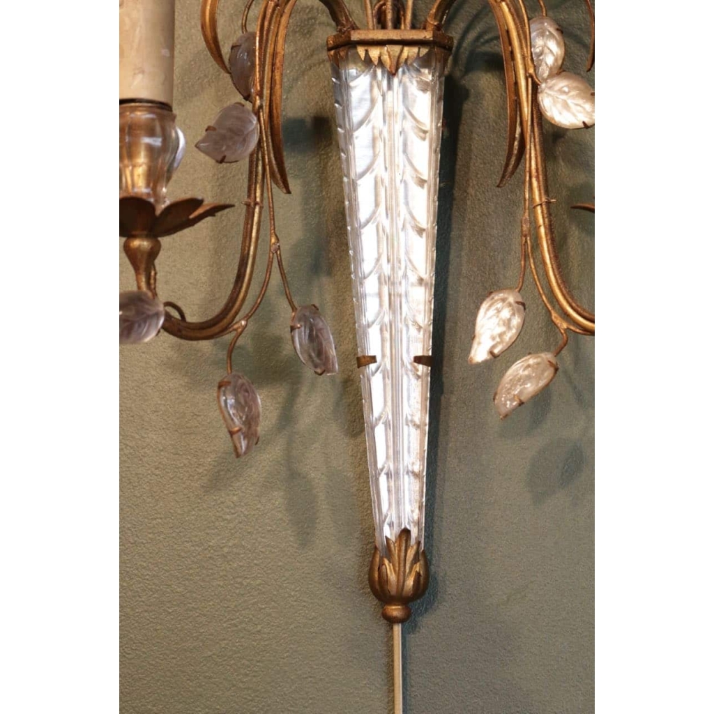 Paire d’appliques de la Maison Bagues 5