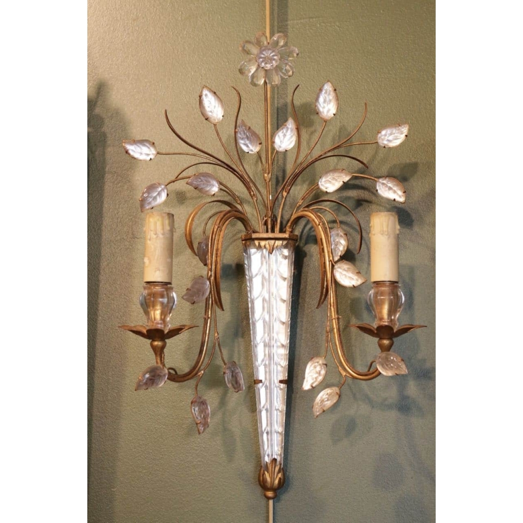 Paire d’appliques de la Maison Bagues 7