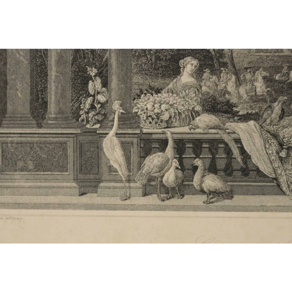 Paire de gravures représentant le château de Blois et le château de vincennes gravées par Skelton et éditées par le musée du Louvres. | Biron Paire de gravures représentant le château de Blois et le château de vincennes gravées par Skelton et éditées par le musée du Louvres.