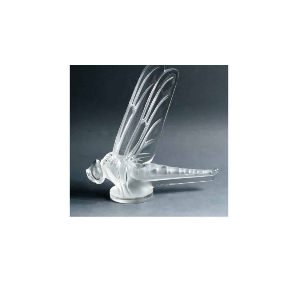 RENE LALIQUE (1860-1945) «Libellule grande»bouchon de radiateur | Biron RENE LALIQUE (1860-1945) «Libellule grande»bouchon de radiateur