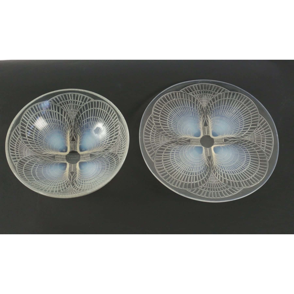 René LALIQUE (1860-1945 ) Coupe « Coquille n° 1 » | Biron René LALIQUE (1860-1945 ) Coupe "Coquille n° 1"