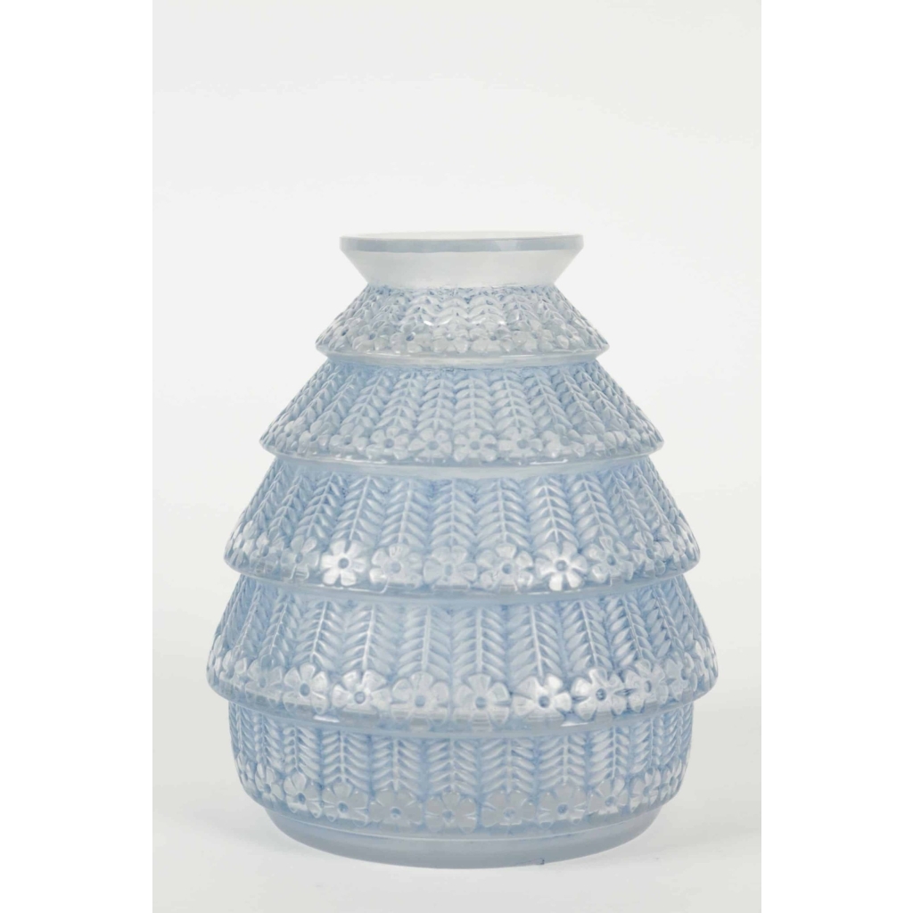 René LALIQUE (1860-1945) Vase « Ferrières » | Biron |||||