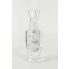 Vase en cristal au décor chinoisant, XXème siècle. | Biron ||||