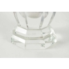 Vase en cristal au décor chinoisant, XXème siècle. | Biron Vase en cristal au décor chinoisant, XXème siècle.