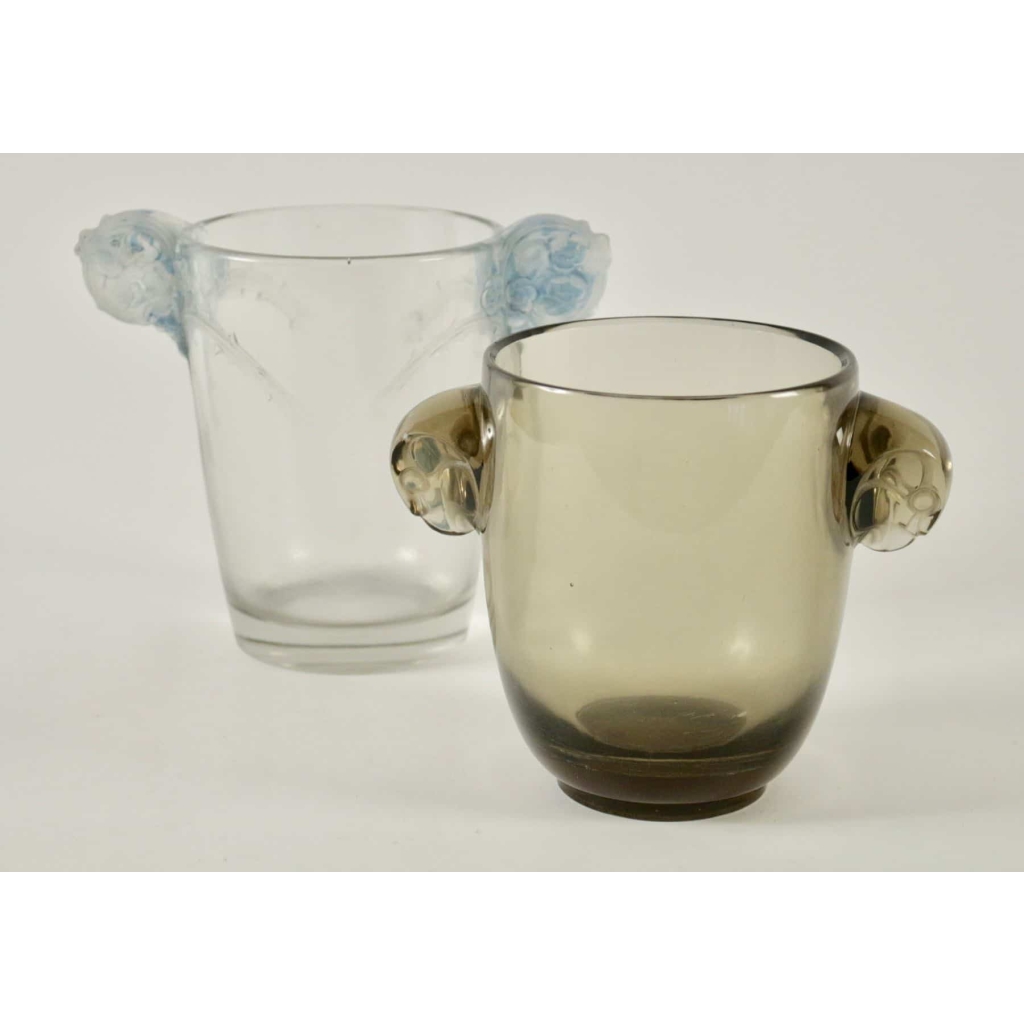 René LALIQUE – Vase « Chamarande » – 1926 – | Biron René LALIQUE - Vase "Chamarande" - 1926 -