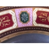 Grand plat en porcelaine de Vienne » le pôle nord ». Réf: 263 | Biron Grand plat en porcelaine de Vienne " le pôle nord". Réf: 263