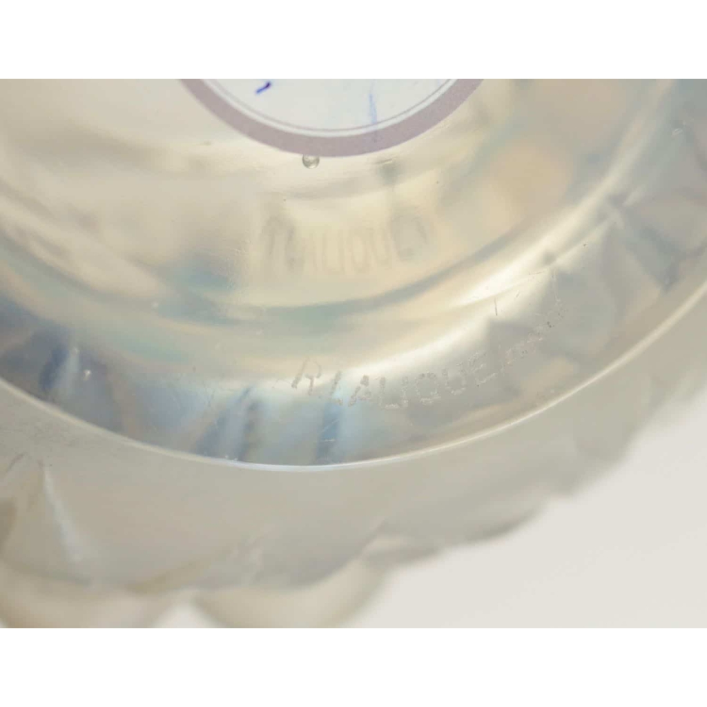 René Lalique Paire de Vases « Prunes » Opalescent | Biron René Lalique Paire de Vases "Prunes " Opalescent