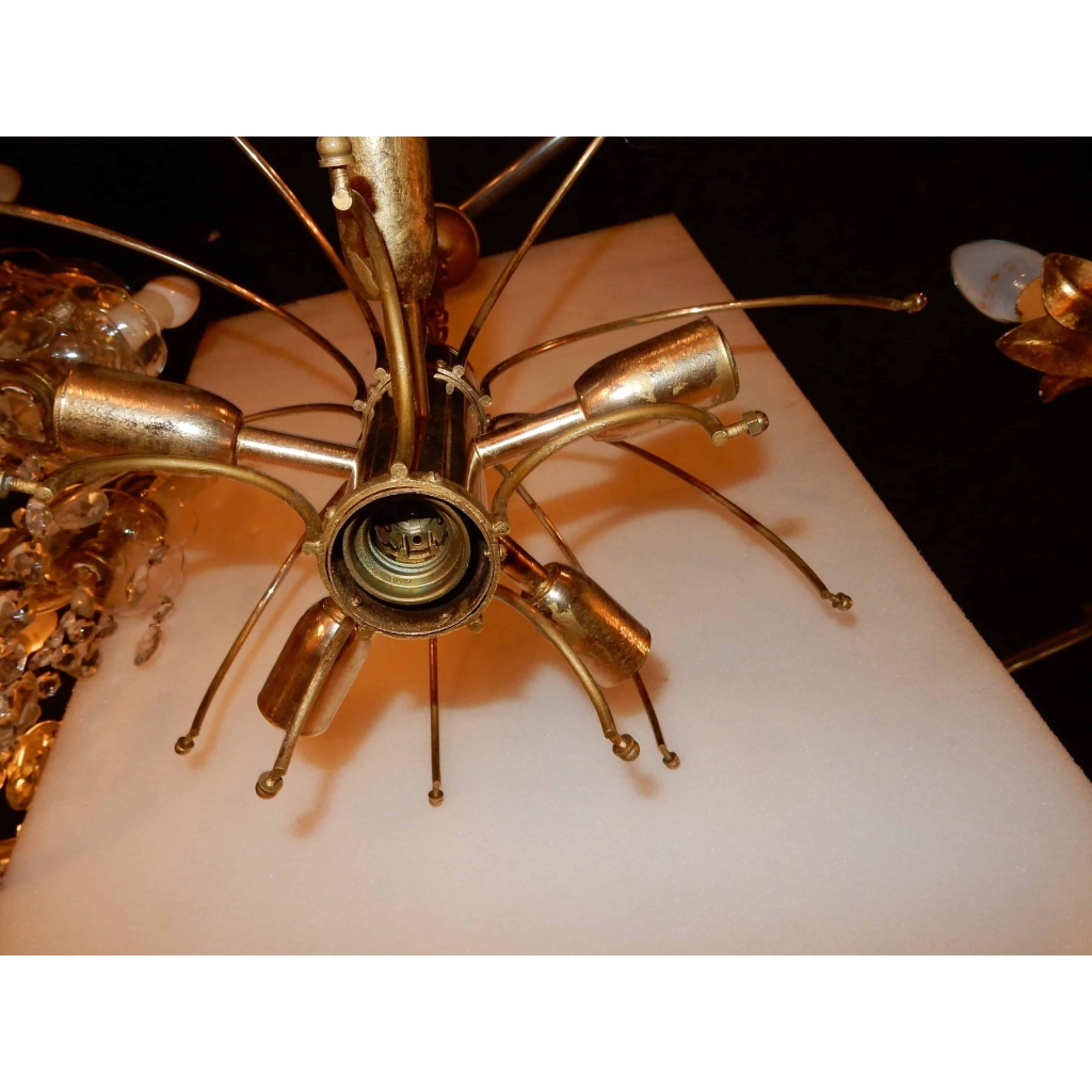 1970 Lustre Vistosi 15 disques opalescents