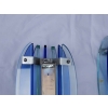 1950/70' Paire d'appliques bleues style Fontana Arte