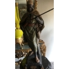 Abla et Antar, couple en terre cuite signé « GOLDSHEIDER ». Réf: 352 | Biron |||||||||