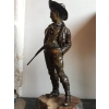 Bronze signé CARL KAUBA, cowboy sur son socle de marbre. Réf: 54 | Biron Bronze signé CARL KAUBA, cowboy sur son socle de marbre. Réf: 54