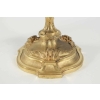 Paire de Candélabre de style Louis XV en bronze doré, 19ème siècle, dorure d’origine. | Biron Paire de Candélabre de style Louis XV en bronze doré, 19ème siècle, dorure d'origine.