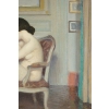 Femme au tub. Par Gustave Poetzsch (1870-1950)