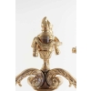 Paire de Candélabre de style Louis XV en bronze doré, 19ème siècle, époque napoléon III