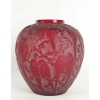 René Lalique ensemble de Vases « Perruches » couleur | Biron René Lalique ensemble de Vases "Perruches" couleur