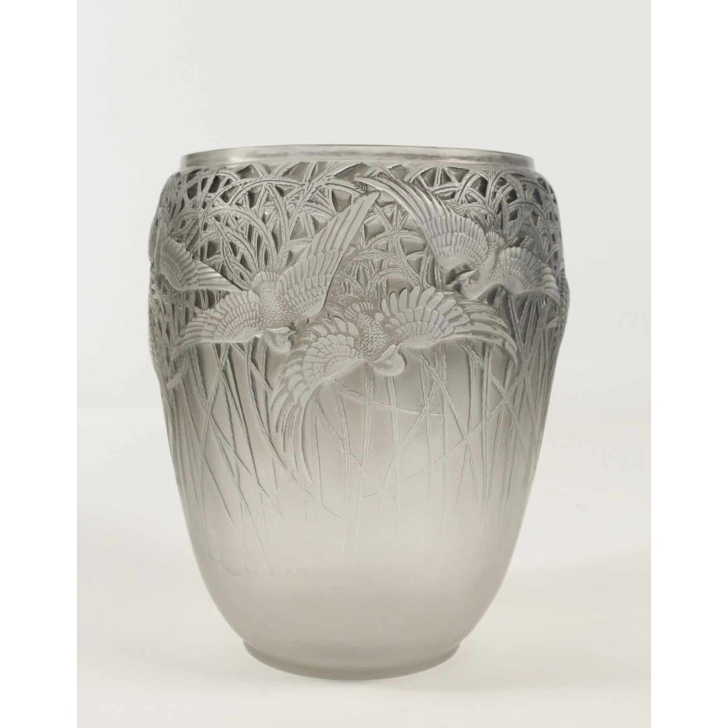 René Lalique Vase « Aigrettes » | Biron René Lalique Vase "Aigrettes"