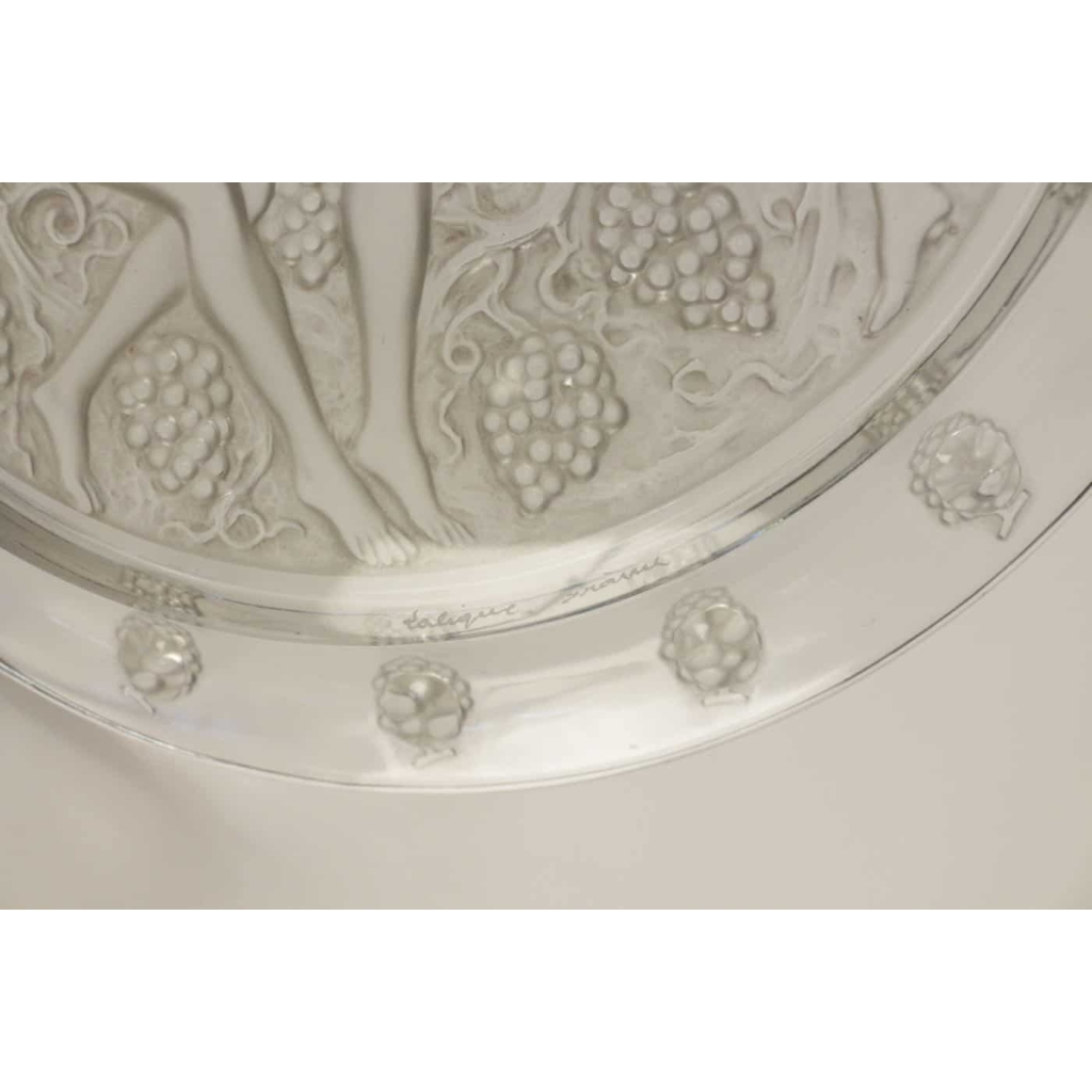 René Lalique Plat « Côte d’or » | Biron René Lalique Plat "Côte d'or"