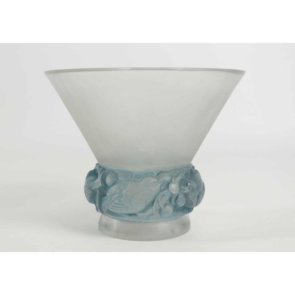 René Lalique Vase « Pinsons » | Biron |||||
