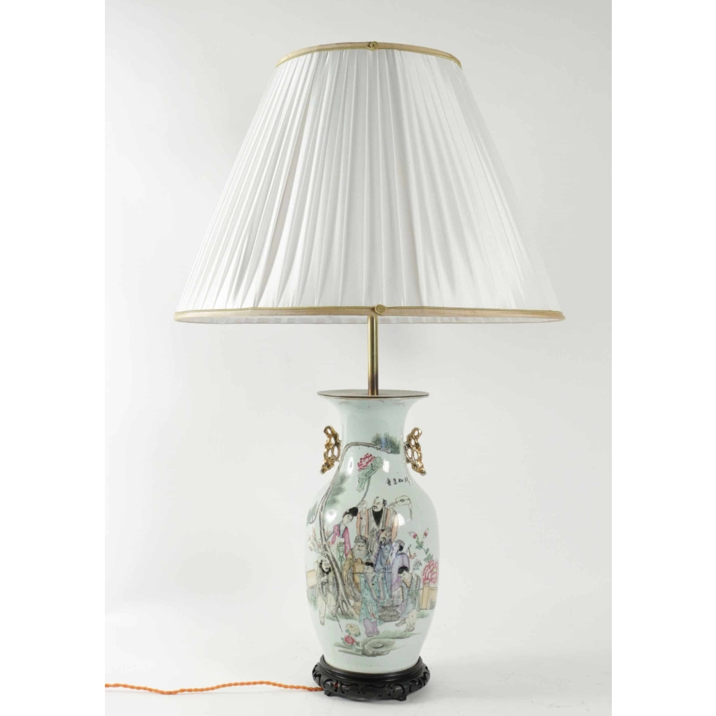 Lampe chinoise du début du XXème siècle | Biron |||||||||