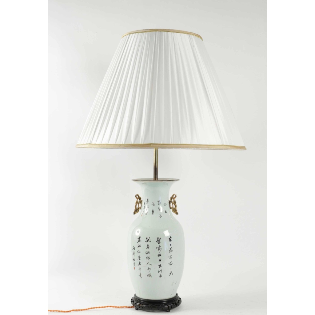 Lampe chinoise du début du XXème siècle | Biron Lampe chinoise du début du XXème siècle