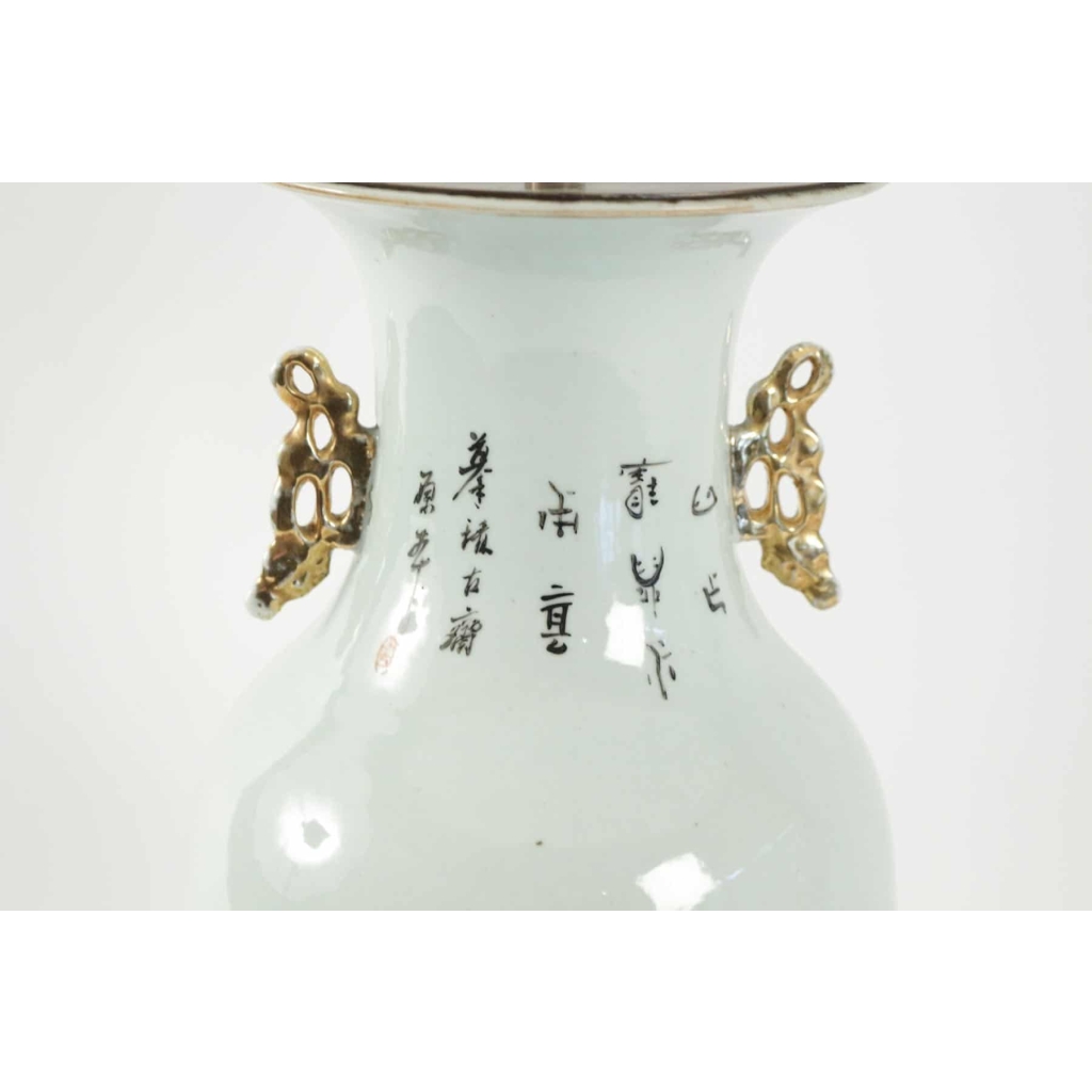 Lampe chinoise du début du XXème siècle | Biron Lampe chinoise du début du XXème siècle