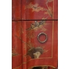 Commode en laque rouge de style transition