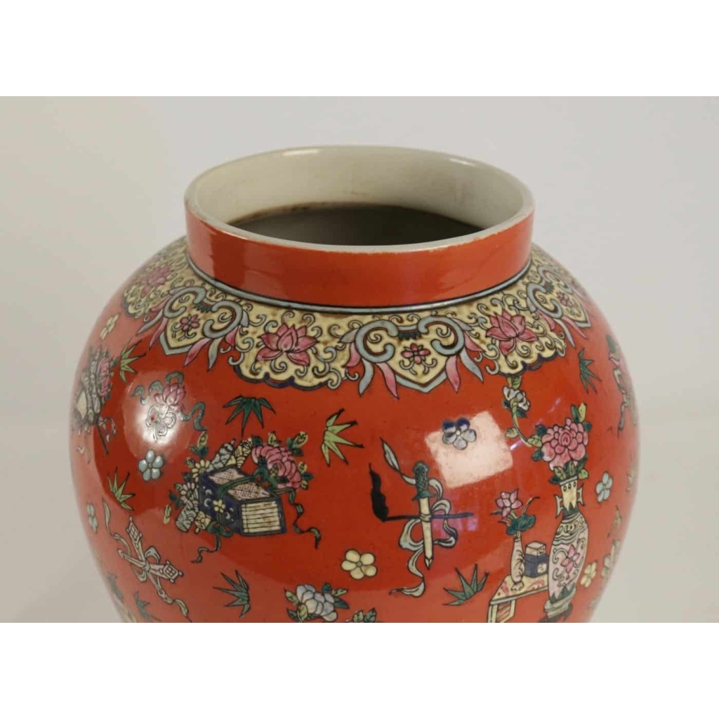 Vase, Chinois, art d’Asie, début XXème siècle | Biron Vase, Chinois, art d'Asie, début XXème siècle