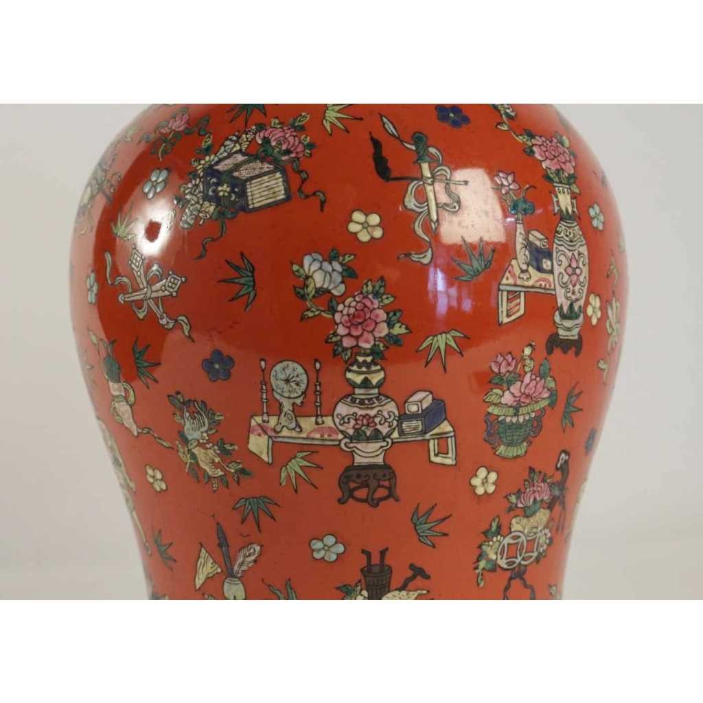 Vase, Chinois, art d’Asie, début XXème siècle | Biron Vase, Chinois, art d'Asie, début XXème siècle