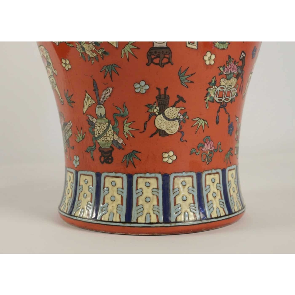 Vase, Chinois, art d’Asie, début XXème siècle | Biron Vase, Chinois, art d'Asie, début XXème siècle