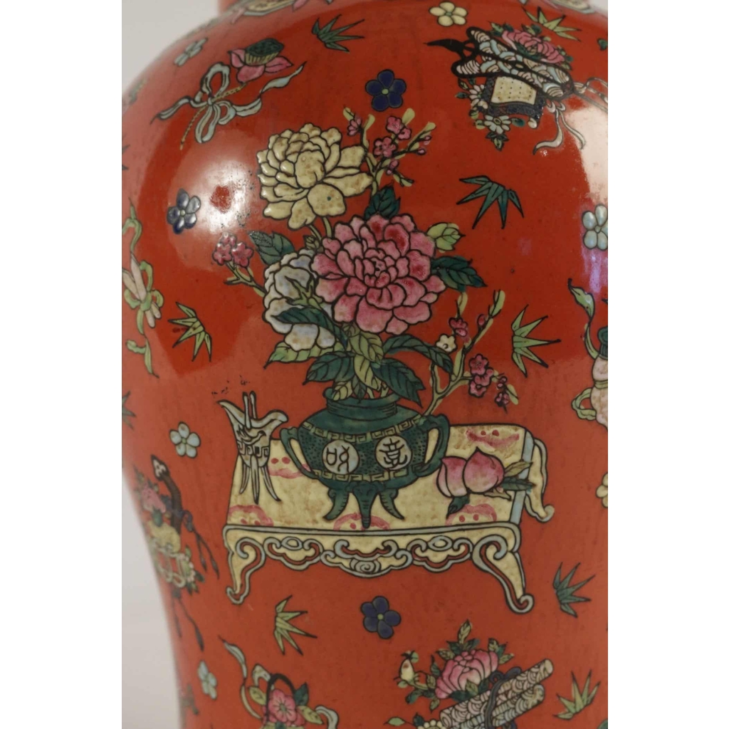 Vase, Chinois, art d’Asie, début XXème siècle | Biron Vase, Chinois, art d'Asie, début XXème siècle