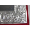 Miroir, XIXème siècle, en métal argenté à la feuille d’argent, époque Napoléon III | Biron Miroir, XIXème siècle, en métal argenté à la feuille d'argent, époque Napoléon III
