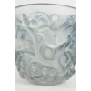 René Lalique Vase « Avallon » patiné Bleu | Biron René Lalique Vase "Avallon" patiné Bleu