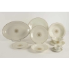 Jean LUCE (1895-1964) Partie de service de table en porcelaine blanche | Biron |||||||||