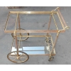 1950/70′ Bar Roulant en Bronze Style Maison Bagués | Biron ||||