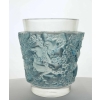 RENE LALIQUE (1860-1945) Vase «Bacchus» Patiné Bleu | Biron RENE LALIQUE (1860-1945) Vase «Bacchus» Patiné Bleu