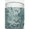 RENE LALIQUE (1860-1945) Vase «Bacchus» Patiné Bleu | Biron RENE LALIQUE (1860-1945) Vase «Bacchus» Patiné Bleu