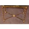 1950/70' Série de 3 Tables Gigognes Modèle Bambou Maison Bagués