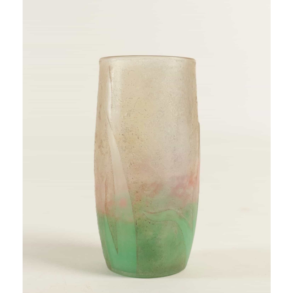Daum Vase » Iris » | Biron Daum Vase" Iris"